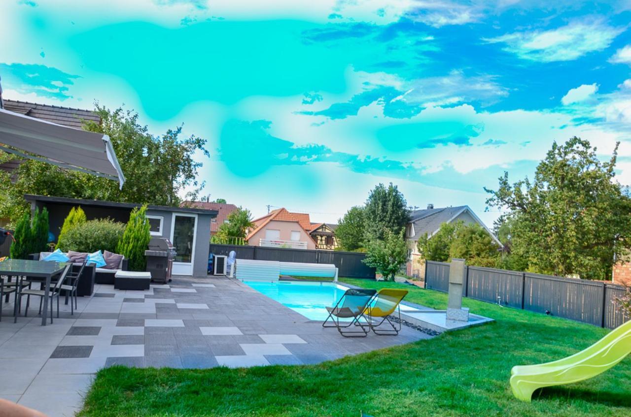 Gites Spa Strasbourg - La Villa 14 Furdenheim エクステリア 写真